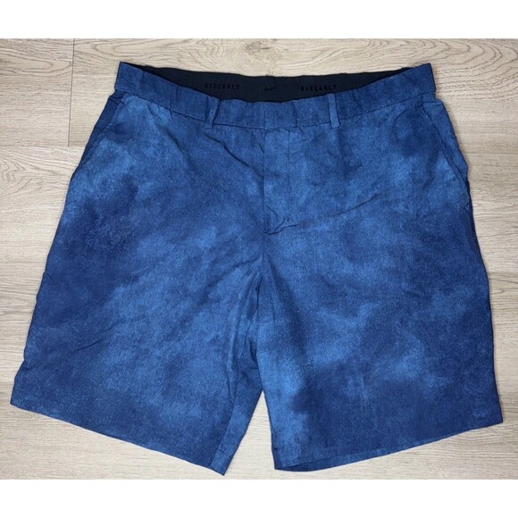 Men's Nike Dri-FIT Hybrid Wash Size Large Blue Golf Shorts DH1949-469 L - Picture 1 of 5